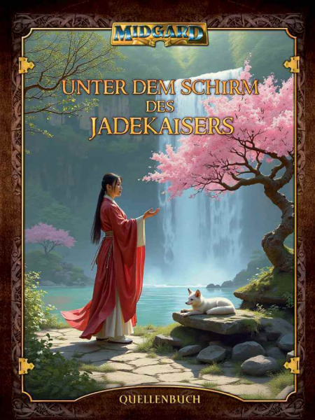 Cover des Midgard Quellenbandes Unter dem Schirm des Jadekaisers von Midgard Press